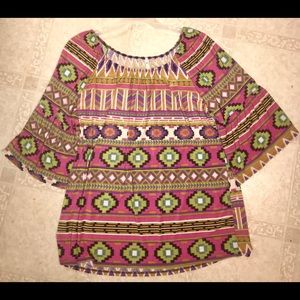 Boutique style tunic